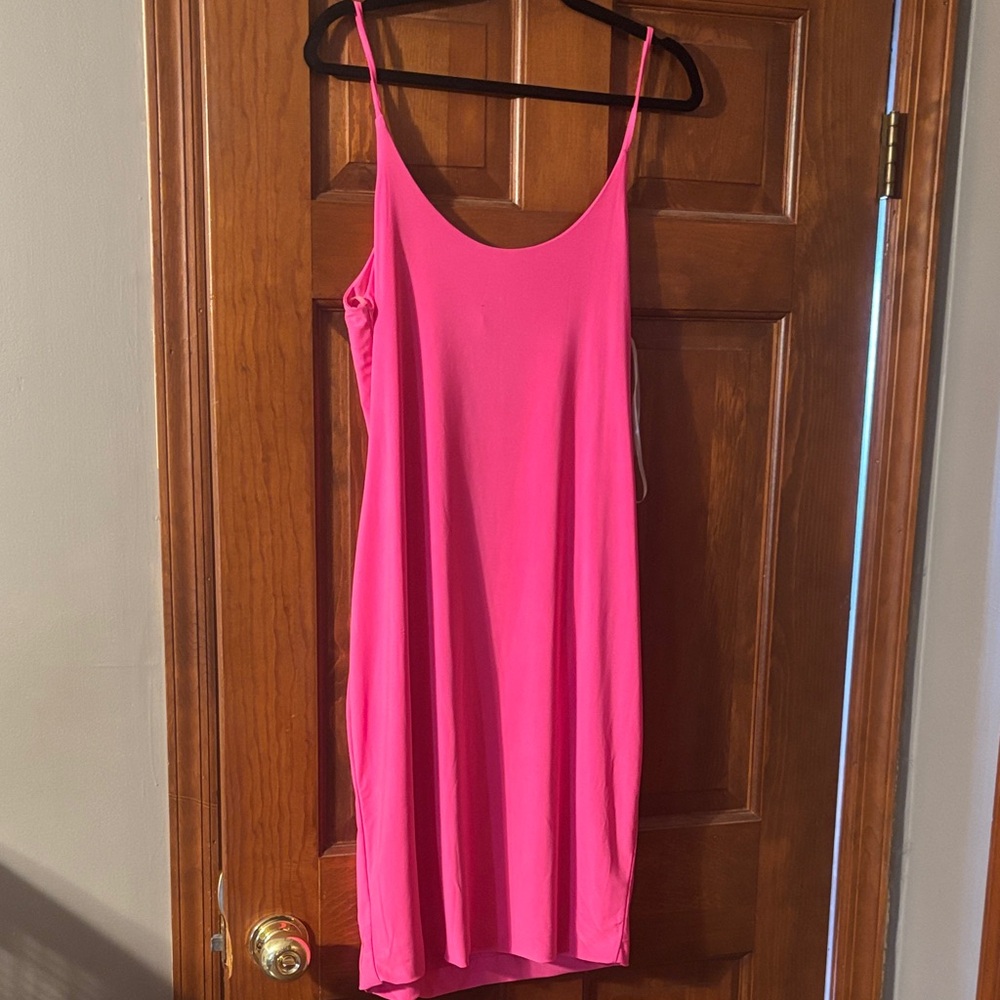 Fashion Nova Hot Pink Dress